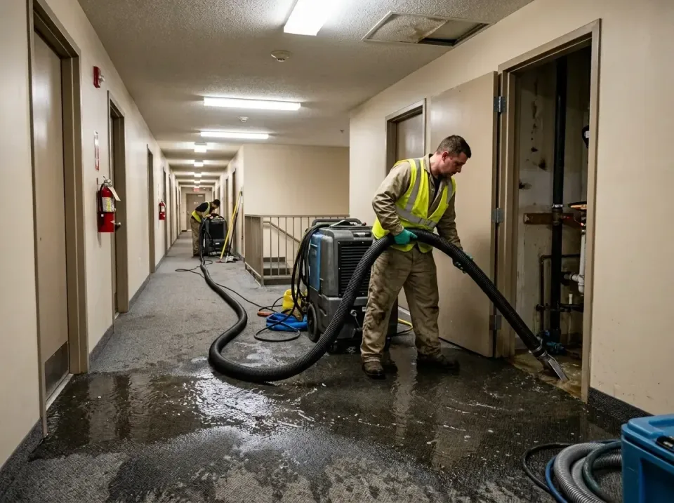 multi-unit-apartment-hallway-f-005 — frequently asked questions, Emergency Burst Pipe Water Extraction & Removal in Central,…